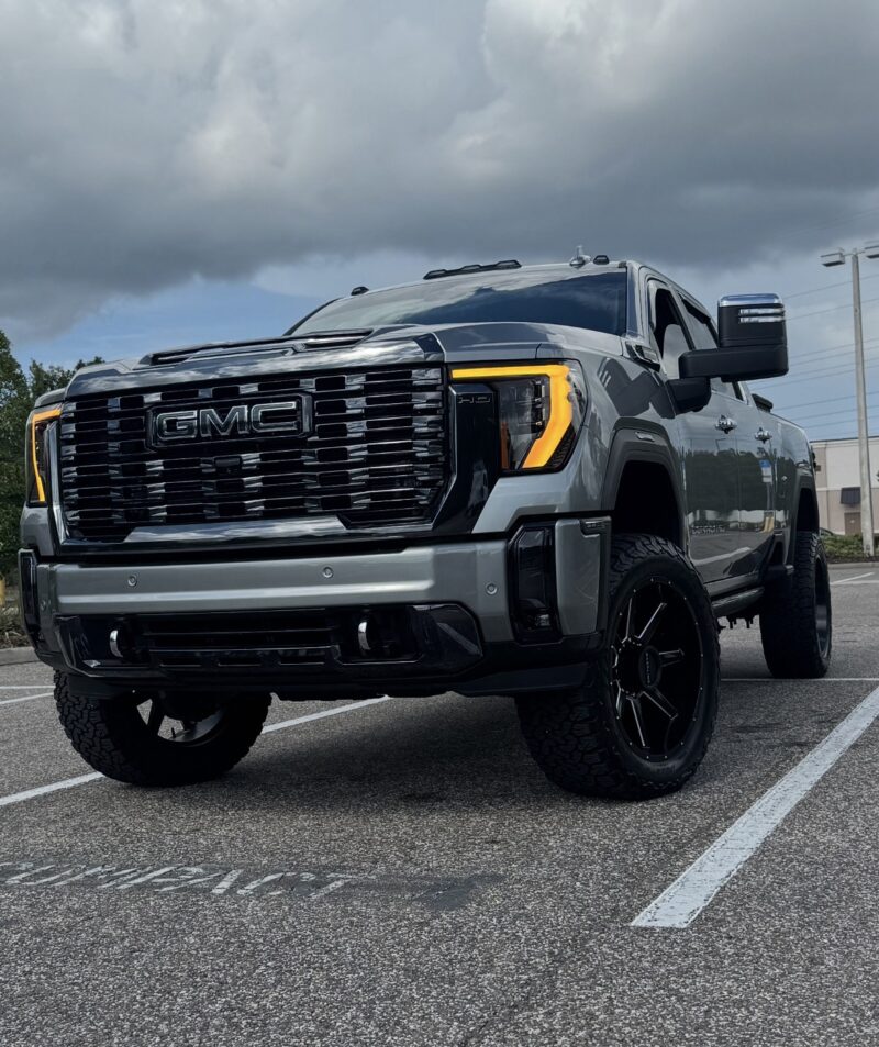 gmc sierra amber day time running lights drl's