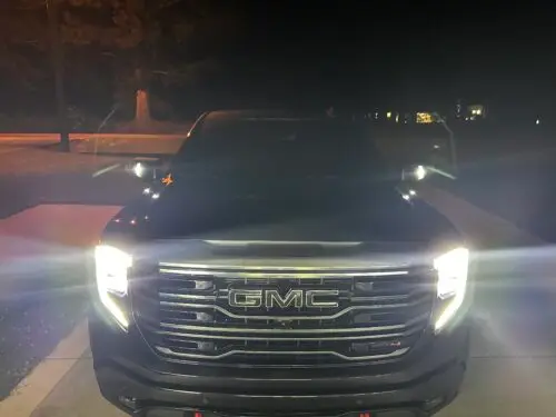 high beam to mirror light jumper gm truck