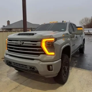 chevy 2500 amber lights