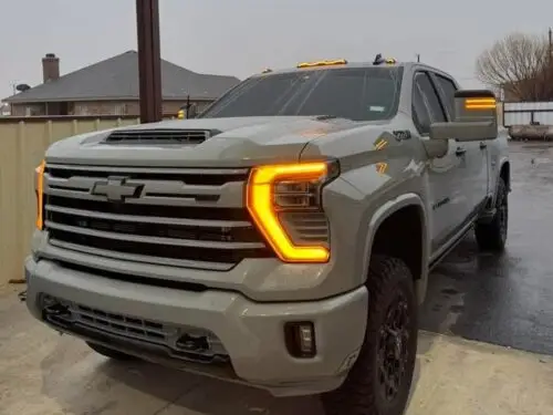 chevy 2500 amber lights