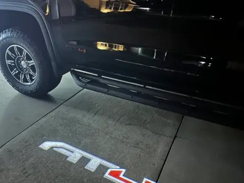 gmc at4 puddle light truck accessories