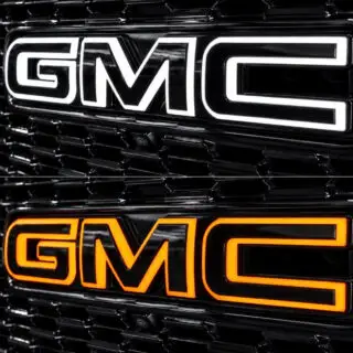 Illuminated GMC Emblem