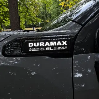 sierra 2500 hd glowing fender badge