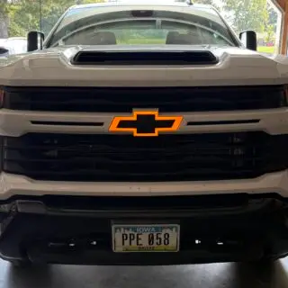 Chevy HD illuminated badge